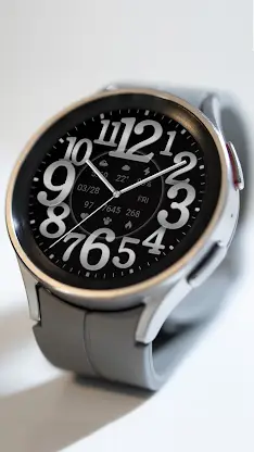 Silver Black Form ZKin Watch screenshot 3