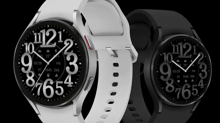 Silver Black Form ZKin Watch screenshot 1