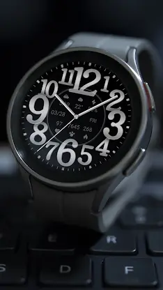 Silver Black Form ZKin Watch screenshot 5