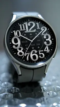 Silver Black Form ZKin Watch screenshot 4