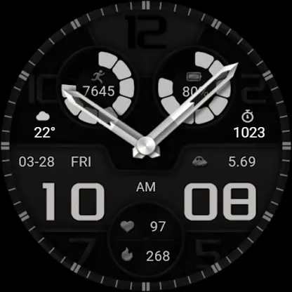 Silver Emboss ZKin Watch screenshot 7