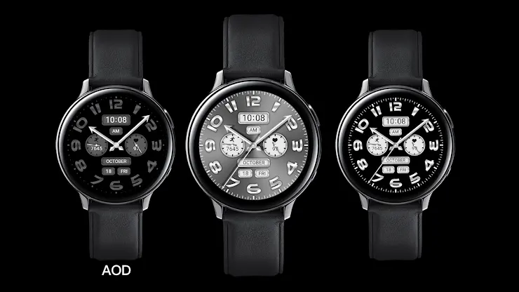 Silver Gray Quartz ZKin Watch screenshot 1