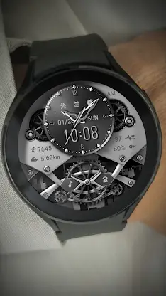 ZKin Watch Face Silver Key screenshot 4