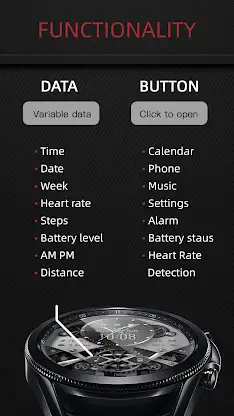 ZKin Watch Face Silver Key screenshot 2