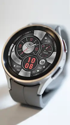 Silver Surround ZKin Watch screenshot 3
