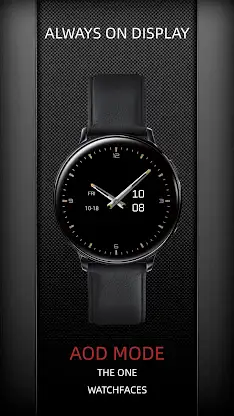Simple Blue ZKin Watch screenshot 3