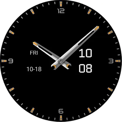 Simple Blue ZKin Watch screenshot 8