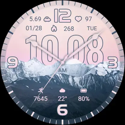 ZKinWatch Snow Mountain Quartz screenshot 7