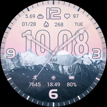 ZKinWatch Snow Mountain Quartz screenshot 6