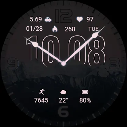 ZKinWatch Snow Mountain Quartz screenshot 8