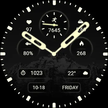 ZKin Watch Snow Scene Quartz screenshot 8