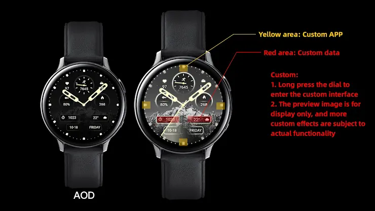 ZKin Watch Snow Scene Quartz screenshot 2