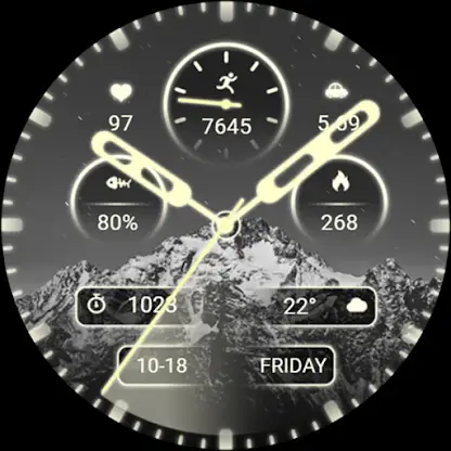 ZKin Watch Snow Scene Quartz screenshot 7