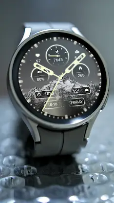 ZKin Watch Snow Scene Quartz screenshot 6