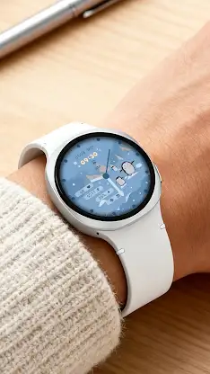 Snow penguin For Wear OS screenshot 5