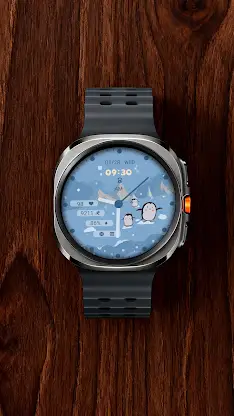 Snow penguin For Wear OS screenshot 3