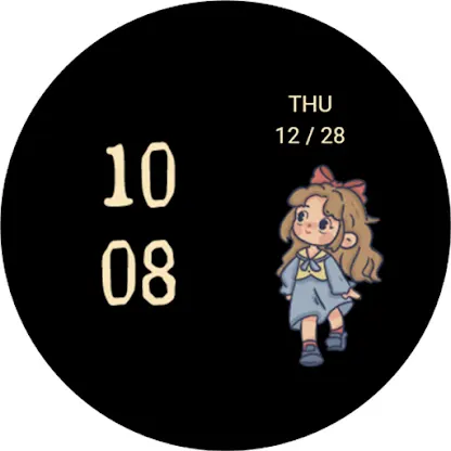 Soft Sweet Heart For Wear OS screenshot 8