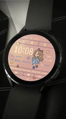 Soft Sweet Heart For Wear OS screenshot 6