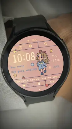 Soft Sweet Heart For Wear OS screenshot 4
