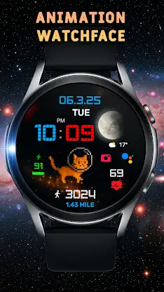 WIN - Space Cat Animated screenshot 1