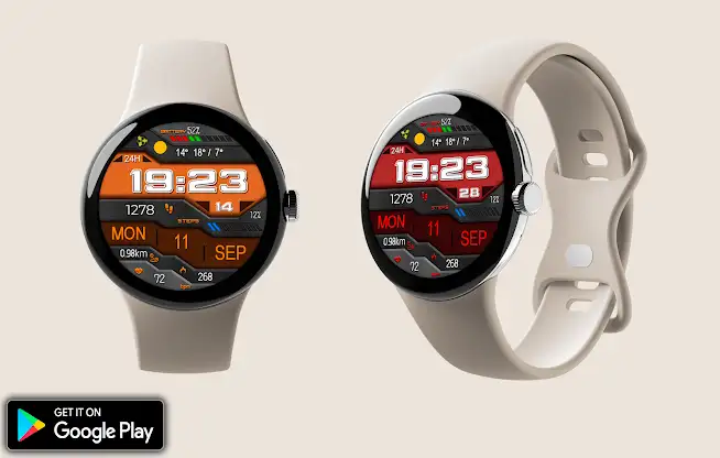 Digital Rekan Watch Face screenshot 1