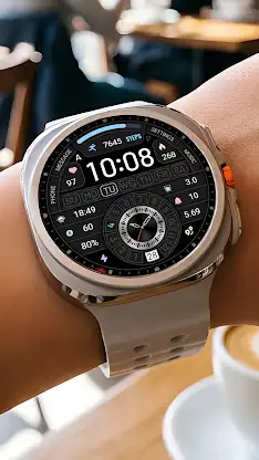 Stacked Clock ZKin Watch Faces screenshot 1