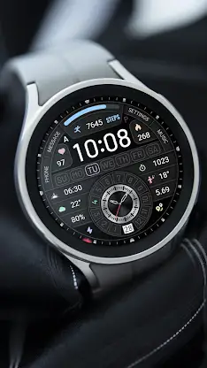 Stacked Clock ZKin Watch Faces screenshot 2