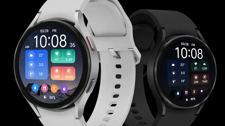 Starry Night Widget ZKin Watch screenshot 1