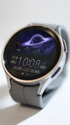 ZKin Watch Starry Sky Widget screenshot 4