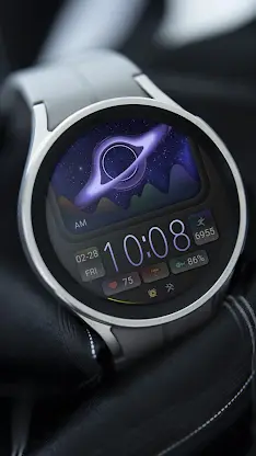ZKin Watch Starry Sky Widget screenshot 2