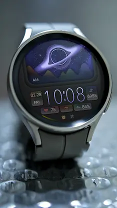 ZKin Watch Starry Sky Widget screenshot 5
