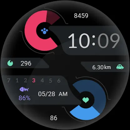 Strange Gradient For Wear OS screenshot 7