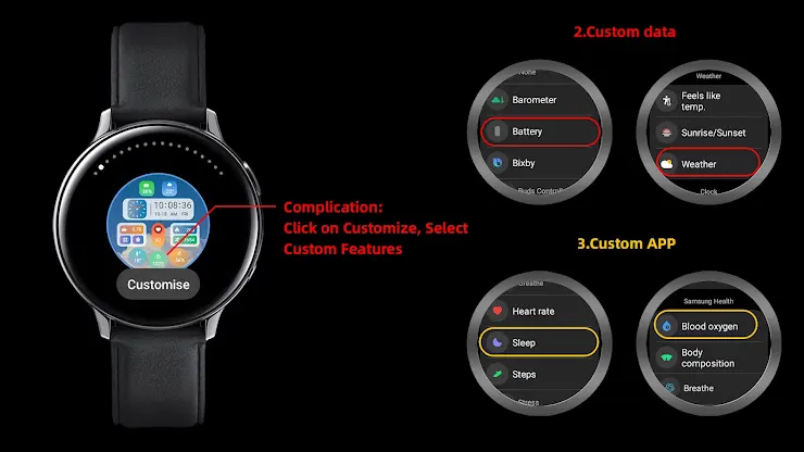ZKin WatchFace Sunny Component screenshot 3