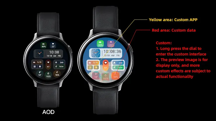 ZKin WatchFace Sunny Component screenshot 2