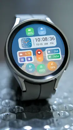 ZKin WatchFace Sunny Component screenshot 6