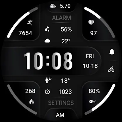 ZKin Watch Symmetrical Gray screenshot 8
