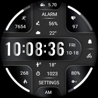 ZKin Watch Symmetrical Gray screenshot 7