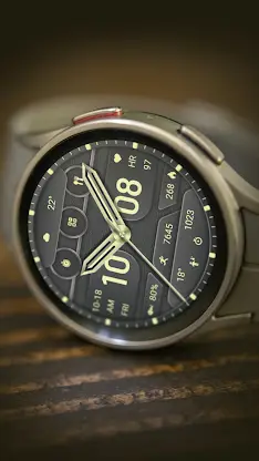 ZKin Watch Face Texture Yellow screenshot 3