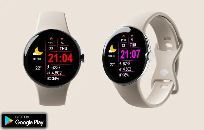 Digital Retix Watch Face screenshot 4
