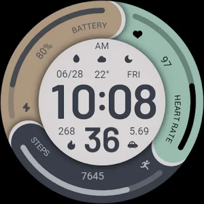 ZKin Watch Tricolor Colored screenshot 4