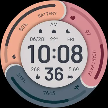 ZKin Watch Tricolor Colored screenshot 6