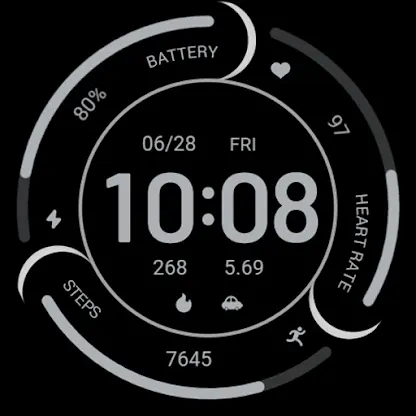 ZKin Watch Tricolor Colored screenshot 5