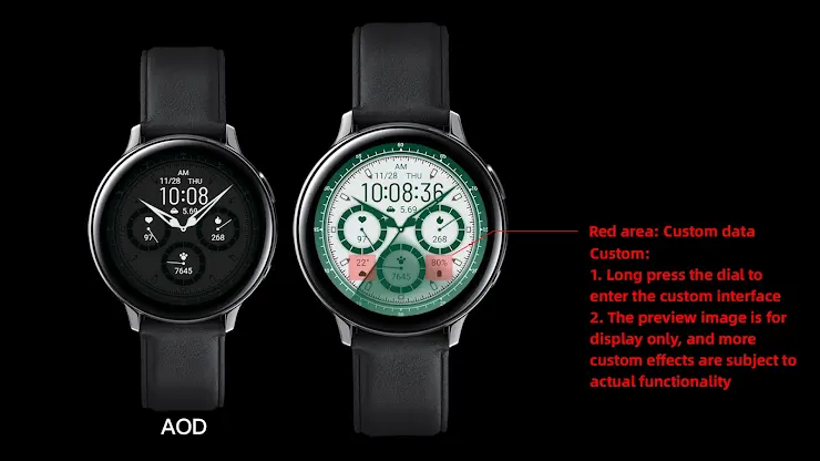 ZKin Watch Turquoise Quartz screenshot 1