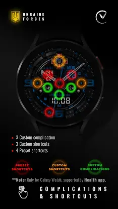 Voron U.FORCES Watch Face screenshot 7