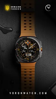 Voron U.FORCES Watch Face screenshot 5