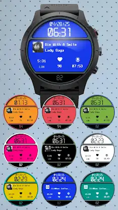 Digital Watchface D1 screenshot 3