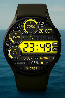 Vector Digital Watch Face screenshot 5