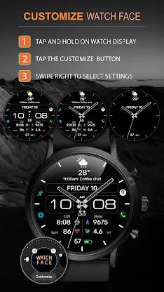 WFP 236 Hybrid watch face screenshot 2