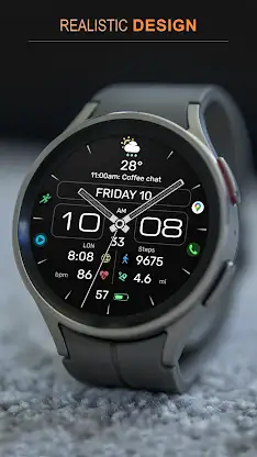 WFP 236 Hybrid watch face screenshot 5