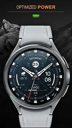 WFP 307 Modern watch face screenshot 5